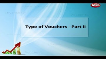 Learn Tally in English | Type of Vouchers | Tally erp 9 Full Tutorial