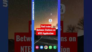 Find Trains between Stations on NTES Application #shorts #urinvestshala #indianrailways #ntes screenshot 1
