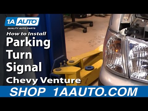 How to Replace Parking Light 97-05 Chevy Venture