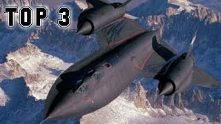 TOP 3: AS AERONAVES MAIS RÁPIDAS DO MUNDO!