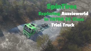 SpinTires Exploring Aussieworld in TATRA S5 Class Trial Truck (Live Commentary)