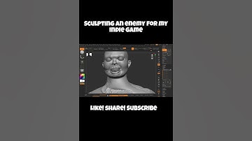 Indie FPS Game Void Within Enemy Speed Sculpt  #gamedev #doometernal #speedsculpt #zombie