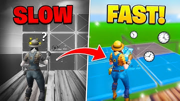 How to EDIT FASTER on *HIGH PING* - Fortnite Tips & Tricks