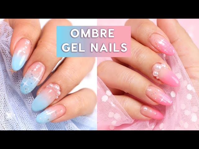 Easy Ombre Gel Nail Art 