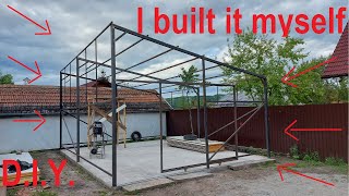 DIY - I built my own garage      @ClaudeGarage