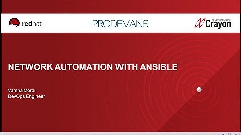 Network Automation using Ansible