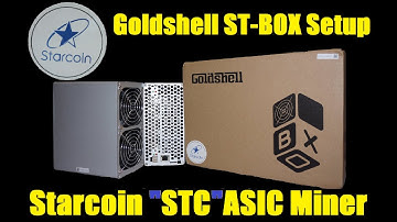 Starcoin STC Setup Goldshell ST-BOX RARE ASIC Miner ~ Update New Ray Ban Stories Smart Glasses Video