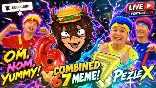 Om, Nom Yummy 67 Meme into Song | kids song | With Effects |Sponsored by Klasky Effects 