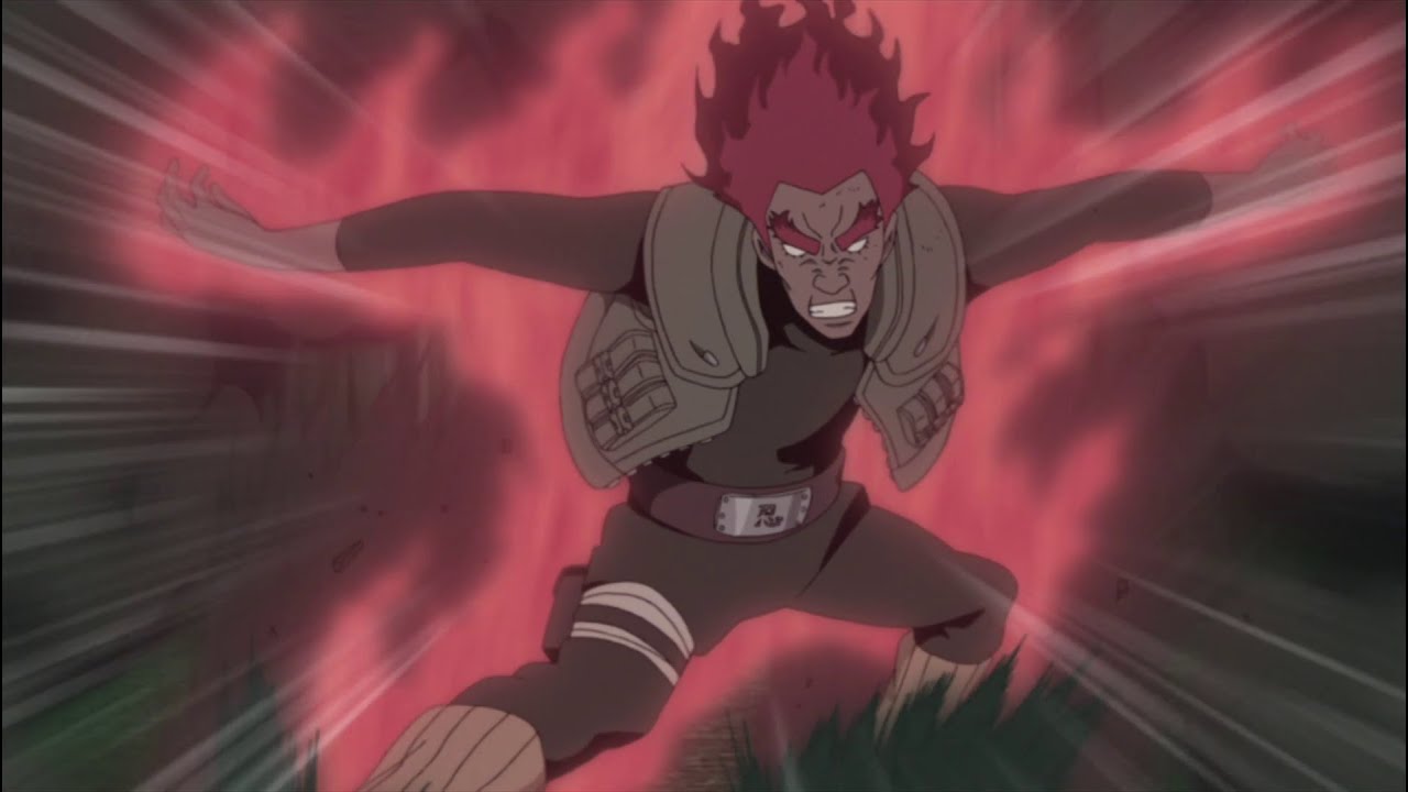 Might Guy 8 Gates Vs Madara Uchiha Shippuden Cutscenes Naruto Shippuden