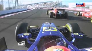 GP2 2014. Sochi Autodrom. Felipe Nasr Got an Unfair Penalty