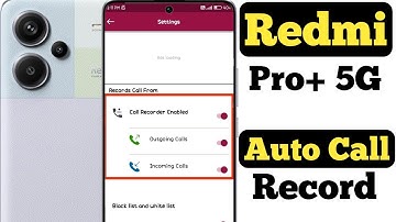 How to record calls automatically on Redmi Note 13 Pro Plus 5G|Redmi Note 13 Pro Plus call record