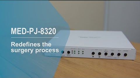CYP UHD+ 3x2 Matrix with PiP: MED-PJ-8320 Medical Image Integration solution