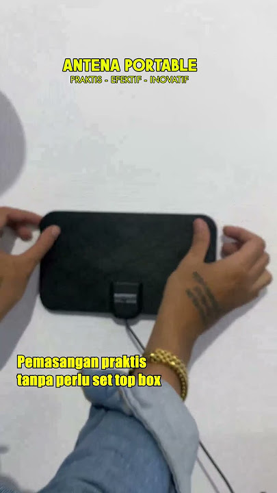Antena Tv digital untuk tv led dan tv tabung analog