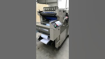 continuous form paper  printing machine