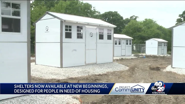 Personal shelters for people experiencing homelessness ready soon in Fayetteville