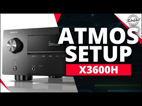 Denon AVR-X3600H Unboxing & Dolby Atmos Setup | DTS:X & IMAX Enhanced A/V Receiver