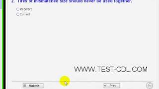 Alabama CDL Test Software- Answers to the Alabama CDL Test screenshot 4