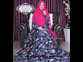 Gamis Maxmara Polos Kombinasi