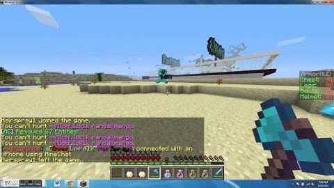 minecraft Pvp: boxer hacking on anthrocraft