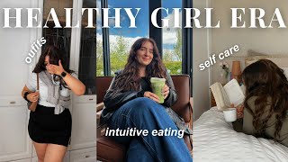 breaking the self-hatred cycle | HEALTHY GIRL ERA | mindset shift | intuitive eating, self care