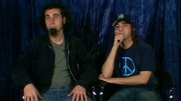 Serj Tankian and Daron Malakian interview for MTV News on March 26th, 2003
