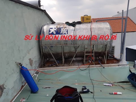 Video Kỹ thuật hàn bồn nước inox - youtube