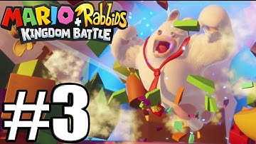 Mario + Rabbids Kingdom Battle Gameplay Walkthrough Part 3 Rabbid Kong Boss