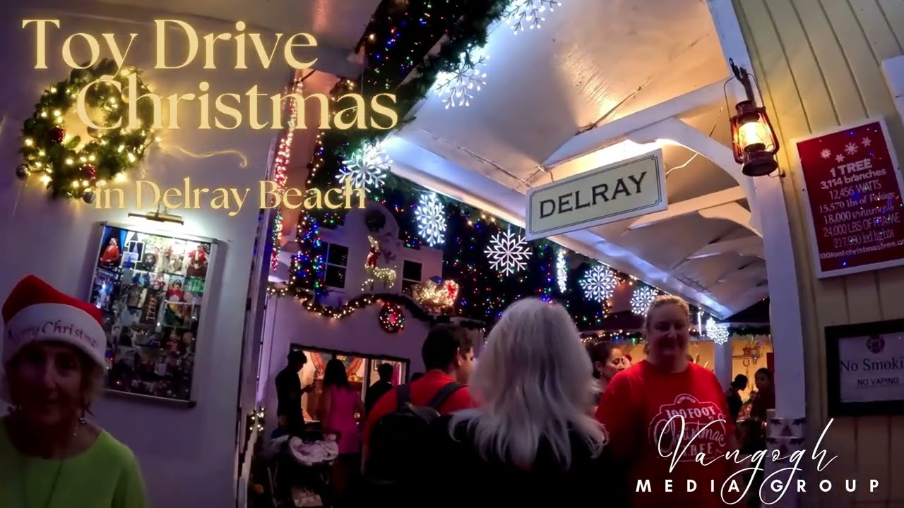 Delray Beach Old School Square United We Rock Toy Drive