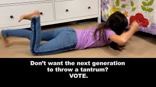 Cute Asian American Kids THROW HUGE TANTRUMS if you don't VOTE!