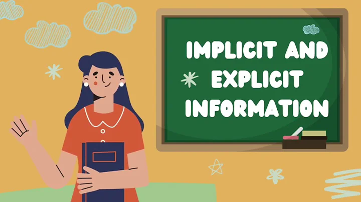 GRADE 10 LESSON 2 - EXPLICIT AND IMPLICIT INFORMATION