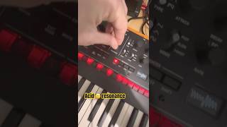 Korg monologue acid bass #resonance #lowpassfilter #livemusic