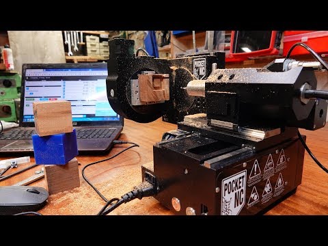 5-akset CNC-ruter - Pocket NC V2-50 tuning test