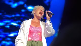 P!NK Covers Bishop Briggs “River” | LIVE AT YAMAVAÁ Highland, CA | September 29, 2022 | Great Seats