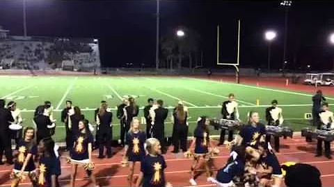 Klein Oak Drumline playing O-A-K