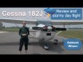 Cessna 182J Full review with flight | Fully upgraded award winning plane