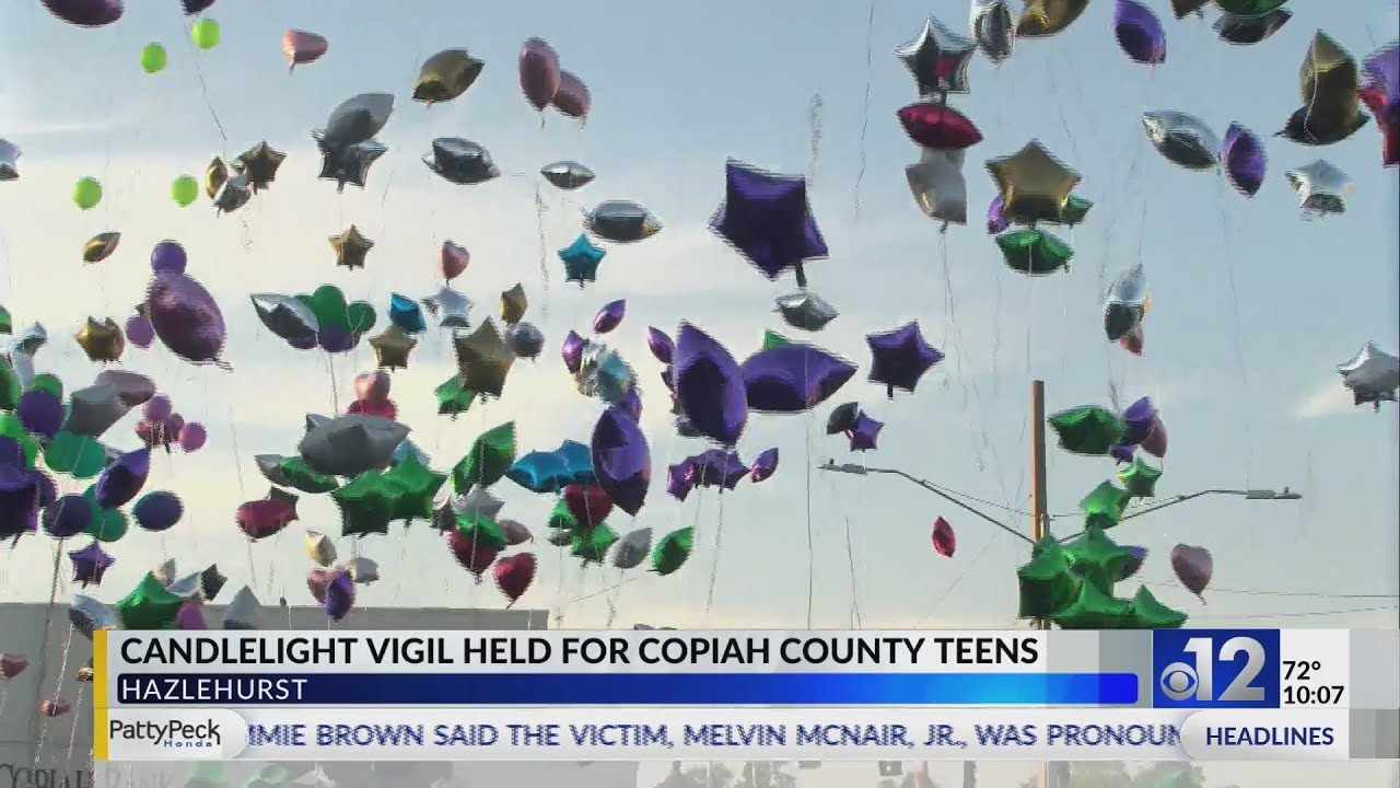 Vigil held for Copiah County teens killed in shooting - YouTube