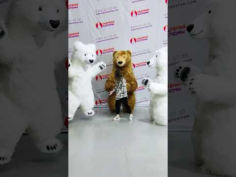 Популярные мишки из Екатеринбурга! Принимаем заказы на надувные костюмы +7 982 666 94 88