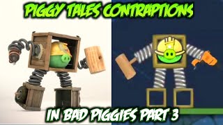 Piggy Tales Porkatron In Bad Piggies! | Piggy Tales VS Bad Piggies | Part 3