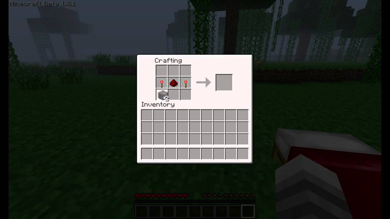 How To Craft A Redstone Repeater In Minecraft - YouTube