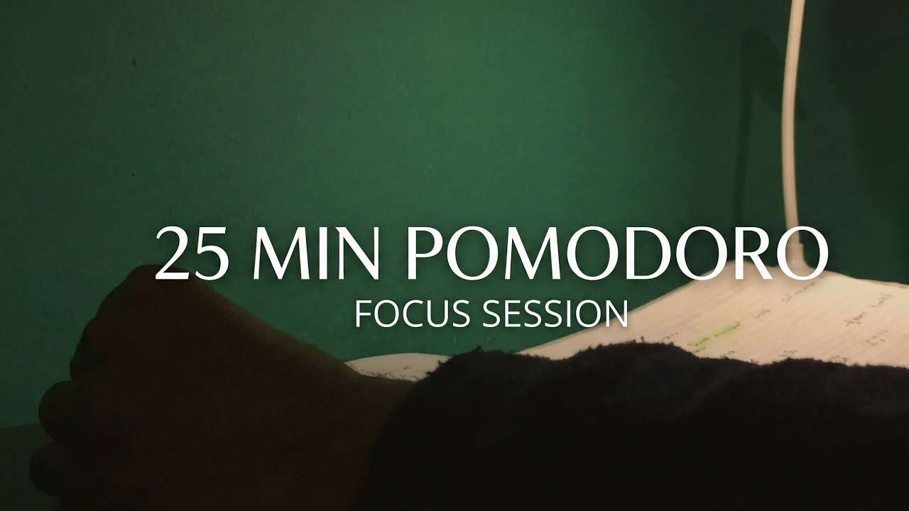 25 Min Pomodoro Study With Me 🌙 | Late Night Focus Session | No Talking