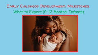 Early Childhood Development Milestones What to Expect 0–12 Months (Infants)