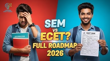 Semester Exams OR ECET 2026? The Full Roadmap Till May | Don’t Miss This Plan! | Learn New Things