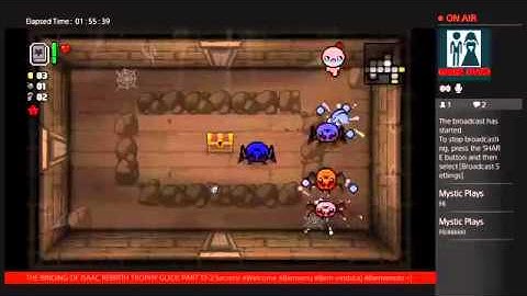 The Binding of Isaac Rebirth (TROPHY GUIDE) PART 13-2 Secrets.