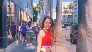 LOS ANGELES ( 14 saat uçak, Ed Sheeran konseri, Hollywood..) // VLOG #2