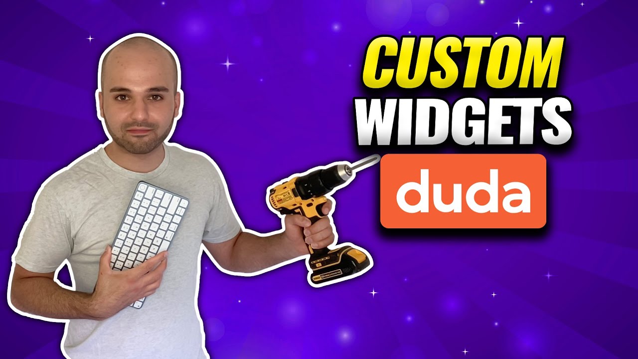 Duda Custom Widgets in 10 Minutes - YouTube