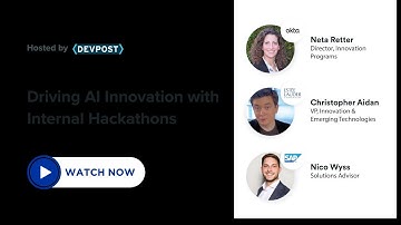 Driving AI Innovation with Internal Hackathons