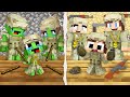 Mikey Family POOR vs JJ Family RICH MILITARY Challenge in Minecraft (Maizen)