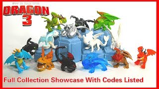 1 S1 How to Train Your Dragon Series 1 Blind Box Bag Mystery Mini Figure 2"