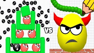 Draw to Smash Puzzle Game VS Hide Ball Brain Teaser Logic Puzzle Games || Gameplay Update Double screenshot 4