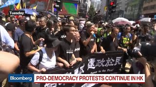 Protesters Vow to Fight Hong Kong Mask Ban